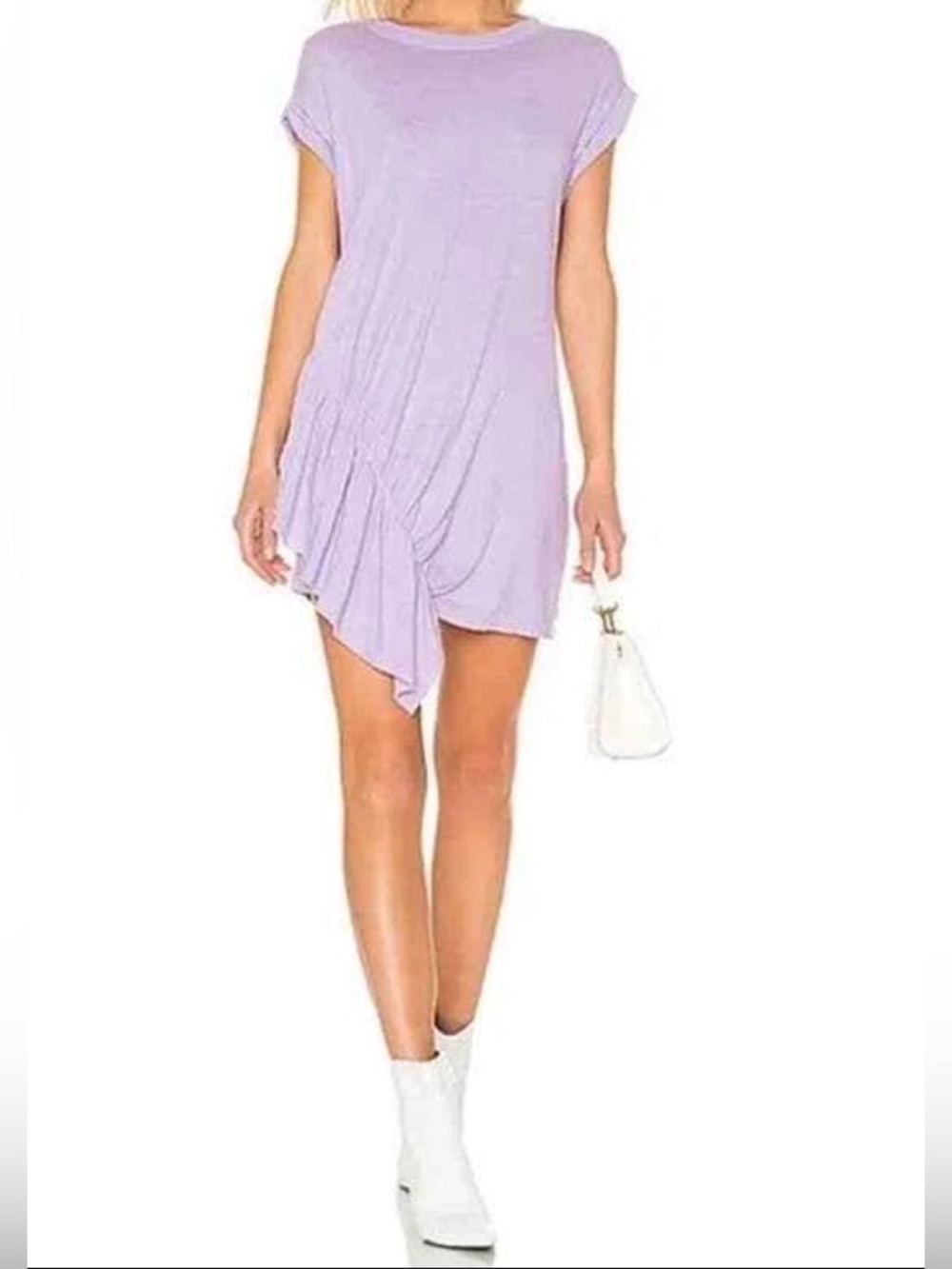 NWT Current/Elliott The Pacific Ave Dress Orchid Petal Purple Size 0 / US XS/2